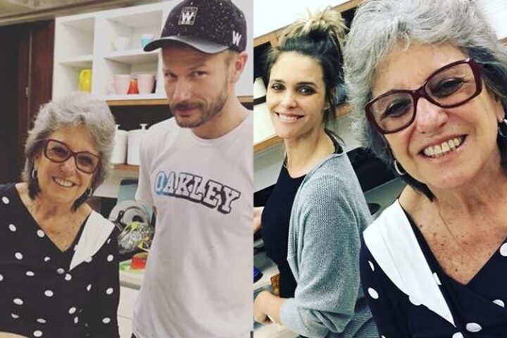 Rodrigo Hilbert, Maria Tereza Lima e Fernanda Lima