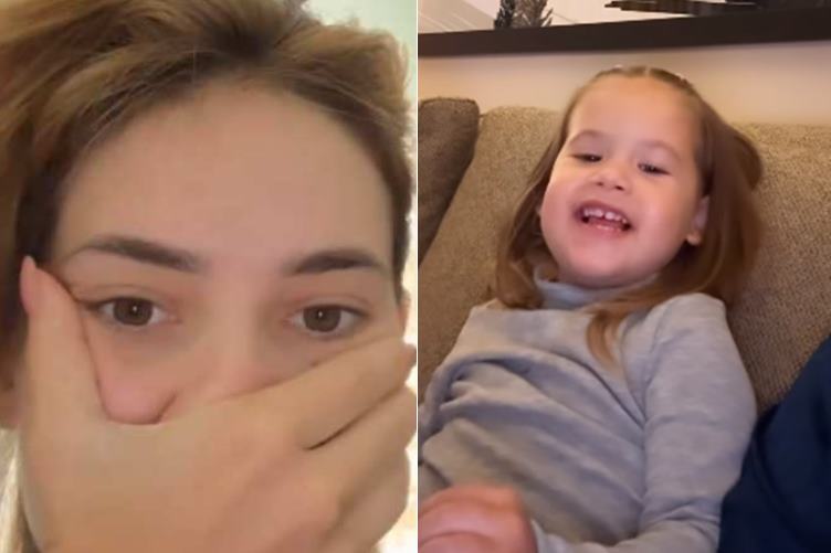 Filha de Virgínia surge cantando música de Leonardo e encanta a web: ”Tão esperta”