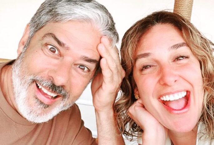 William Bonner e Natasha Dantas William Bonner e Natasha Dantas