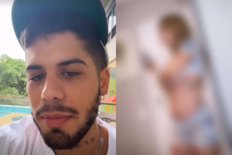 Zé Felipe repreende Virginia Fonseca após seio vazar em vídeo