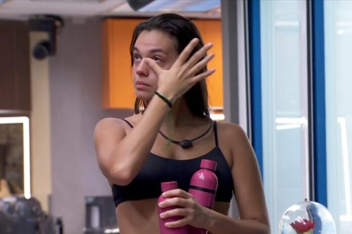 Alane chora no BBB24