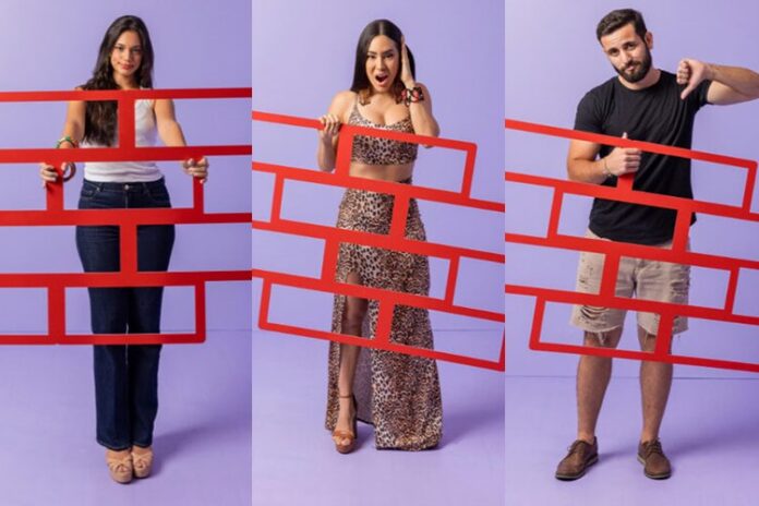 Alane, Isabelle e Matteus no último Paredão do BBB24