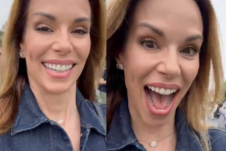 Boninho faz surpresa para Ana Furtado e deixa apresentadora encantada: ‘Eu amei’