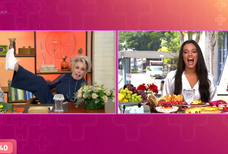 No ‘Mais Você’, Ana Maria Braga deixa Alane surpresa com linda homenagem