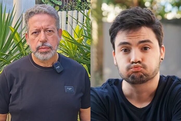 Arthur Lira e Felipe Neto