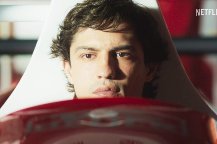 Ayrton Senna (Gabriel Leone) na Netflix