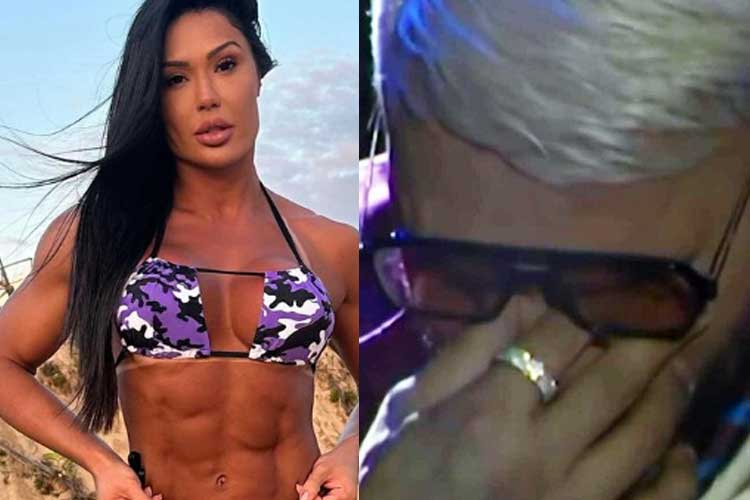 Gracyanne Barbosa reage ao ver Belo chorando: ‘Eu também’