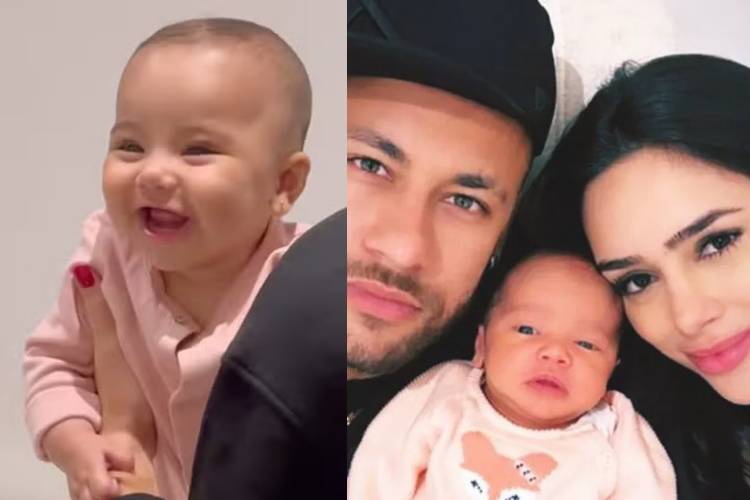 Bruna Biancardi mostra momento fofo de Mavie, sua filha com Neymar, e se declara: “Razão dos meus dias”