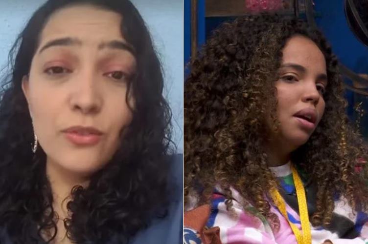Ex de Lucas, do BBB24, Camila Moura, elogia Pitel: ”Mulher incrível”