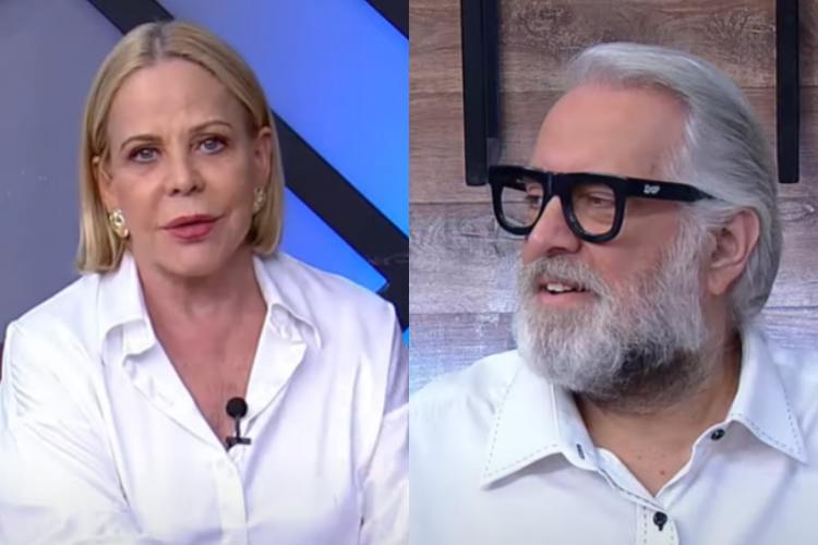 Claudete Troiano se ‘irrita’ com Leão Lobo ao vivo e dispara: “Cala a boca”