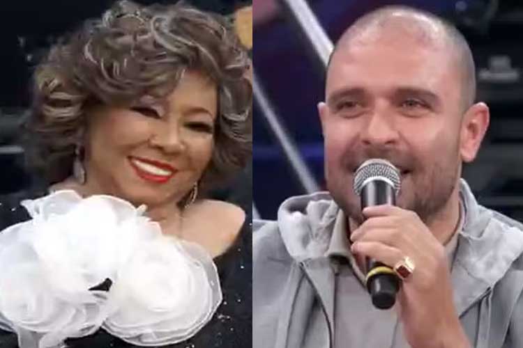 No ‘Altas Horas’, Diogo Nogueira chama Alcione de ‘mãe’ e destaca a importância da cantora: ‘Me viu nascer’