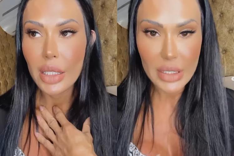 Gracyanne Barbosa se justifica após surgir emocionada em desabafo sobre separação: “Não estou me fazendo de vítima”