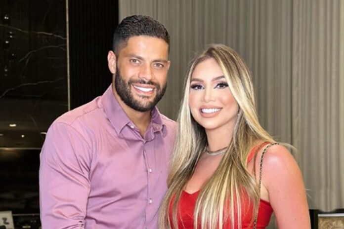 Hulk e Camila Ângelo