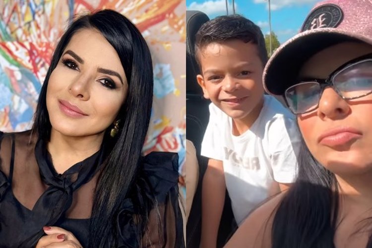 Mara Maravilha explica decisão de mostrar o rosto do filho pela primeira vez: “ele é muito especial”