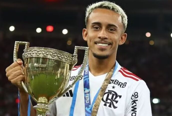 Matheus Gonçalves, jogador do Flamengo