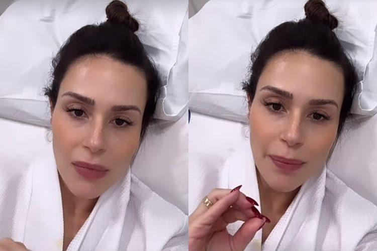 Nadja Haddad volta a atualizar estado de saúde após cirurgia de emergência