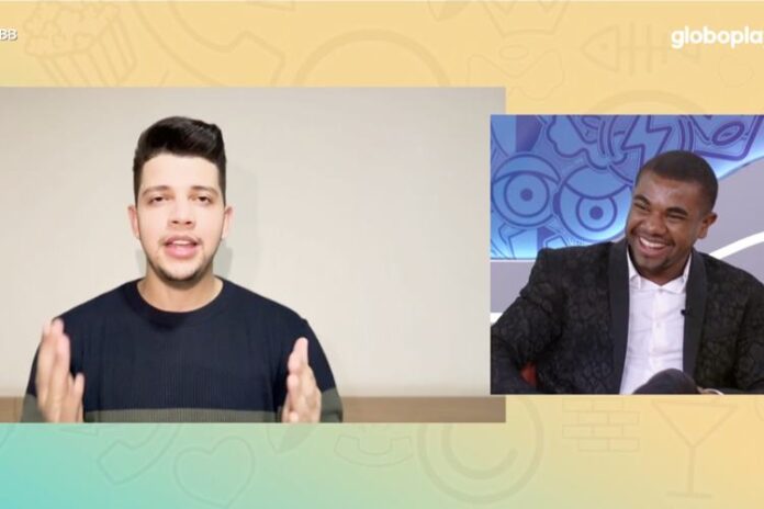 Nadson O Ferinha e Davi no Bate-Papo BBB Nadson O Ferinha e Davi no Bate-Papo BBB