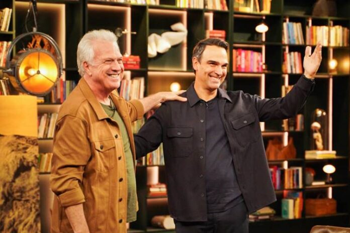 Pedro Bial e Tadeu Schmidt Pedro Bial e Tadeu Schmidt