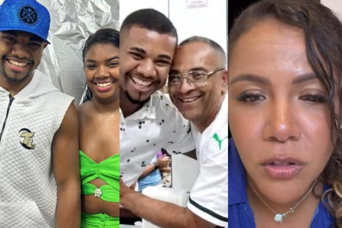 Raquel, Davi, Mani e Pai (Reprodução: Instagram)