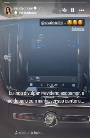 Sandy (Reprodução: Instagram)