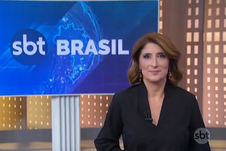 Simone Queiroz no SBT Brasil Simone Queiroz no SBT Brasil