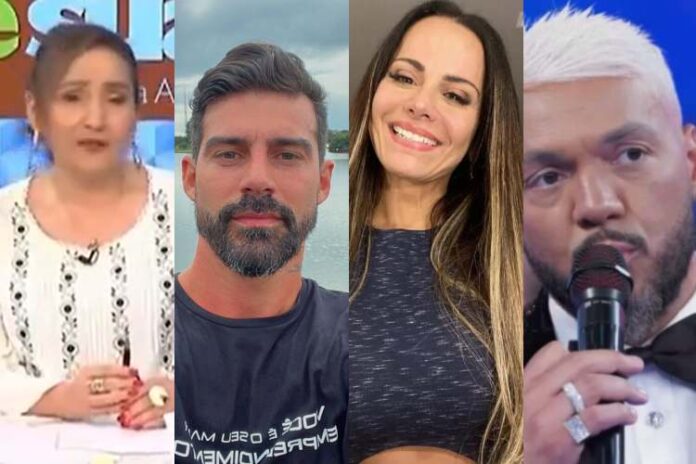 Sonia Abrão falando de Radamés, Viviane e Belo (Reprodução: RedeTV/Instagram/T Globo)