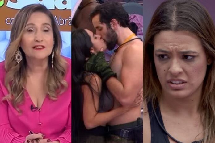 Sonia Abrão, Isabelle, Matteus e Beatriz