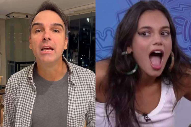 Tadeu Schmidt surge dublando Alane durante briga no BBB24 e manda recado: “Tantos momentos”