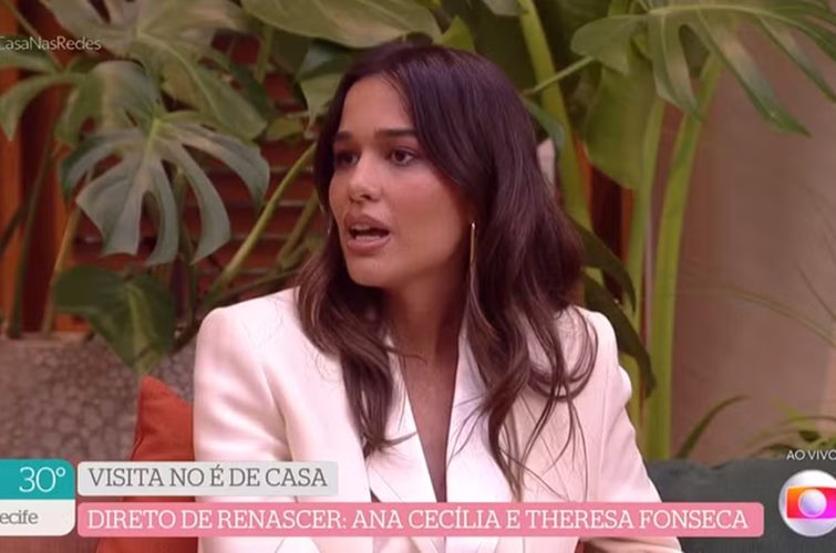 Theresa Fonseca, intérprete de Mariana em Renascer, explica ‘ranço’ e defende personagem: ‘Admiro a força’