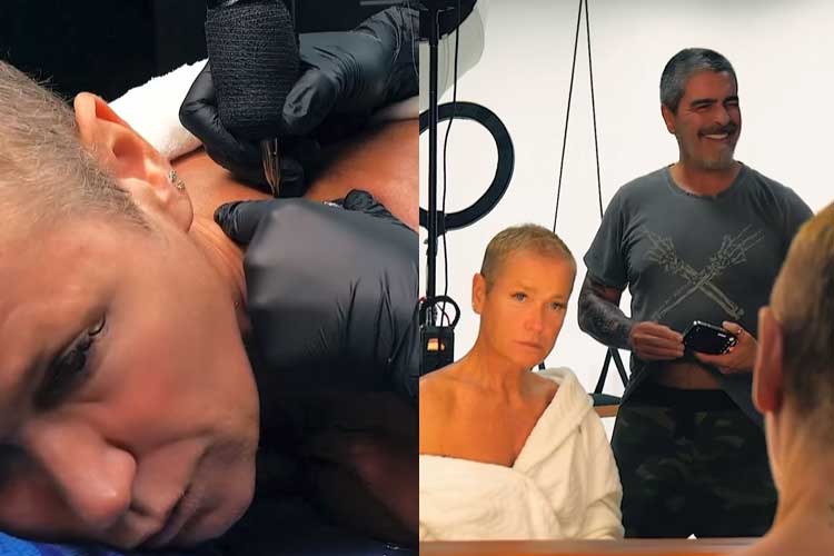 Xuxa mostra nova tatuagem e fãs reagem: ‘Ficou perfeito’