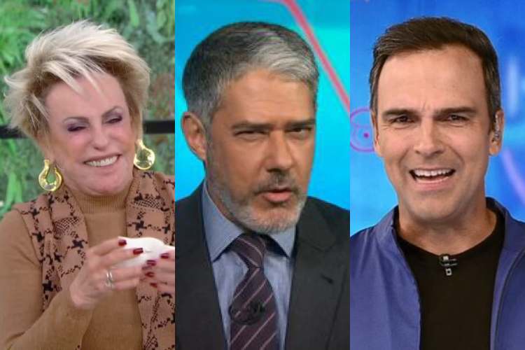 Ana Maria Braga confunde Tadeu Schmidt com William Bonner e tem reação surpreendente: “Troquei o apresentador”