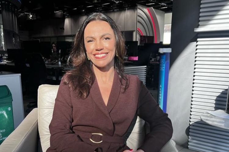 Ana Paula Araújo mostra bastidor nunca antes visto do ‘JN’