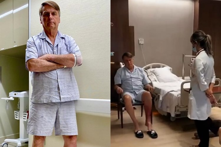 Bolsonaro segue internado e estado de saúde requer cuidados: “sem previsão de alta”