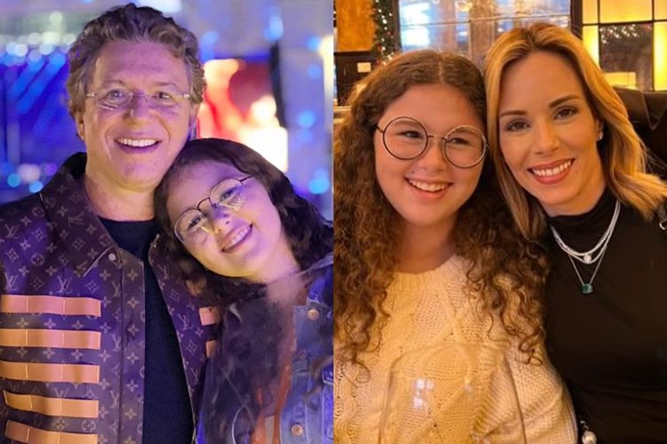 Boninho surge em foto rara com a filha e celebra aniversário: “filhota amada”