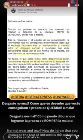 Celina Locks (5) O desabafo de Celina na rede social (Reprodução: Instagram)