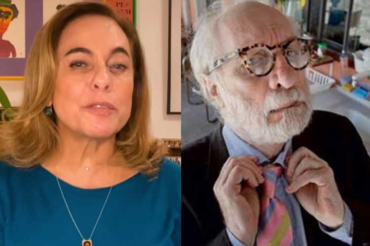 Cissa Guimarães lamenta morte do ex-marido Paulo César Pereio e faz agradecimento: ‘Eternamente grata’