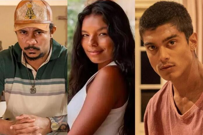 Damião, Ritinha e Du em Renascer Damião, Ritinha e Du em Renascer
