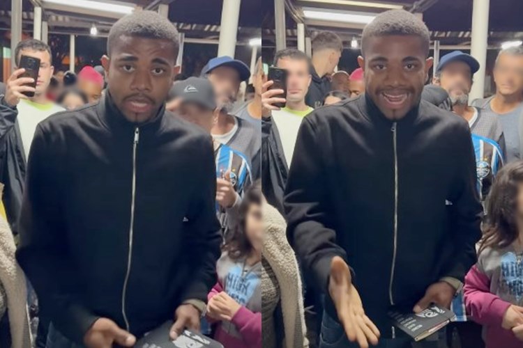 Davi é aplaudido pelo povo gaúcho ao pedir doações: “momento tão difícil”