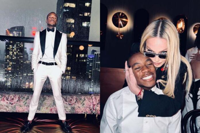 David Banda e Madonna David Banda e Madonna (Reprodução: Instagram @senzacacona)