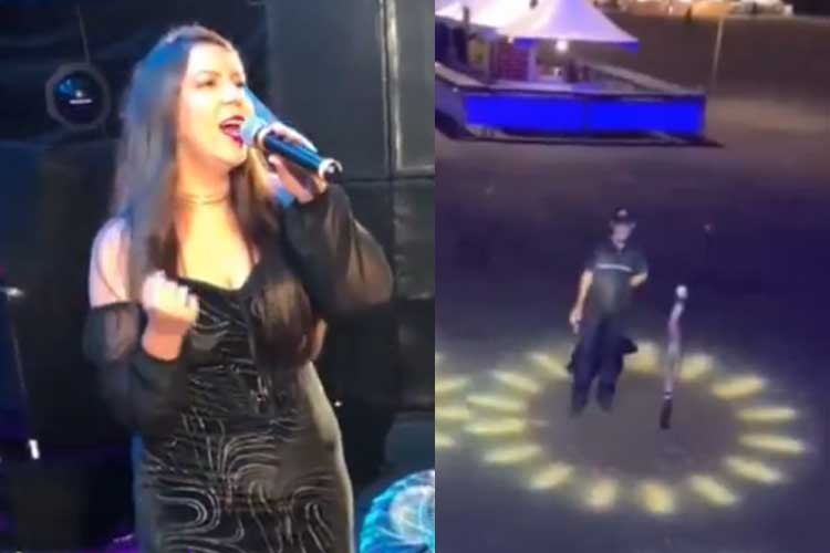 Cantora faz show para apenas um espectador e comove: ‘O melhor estava lá’