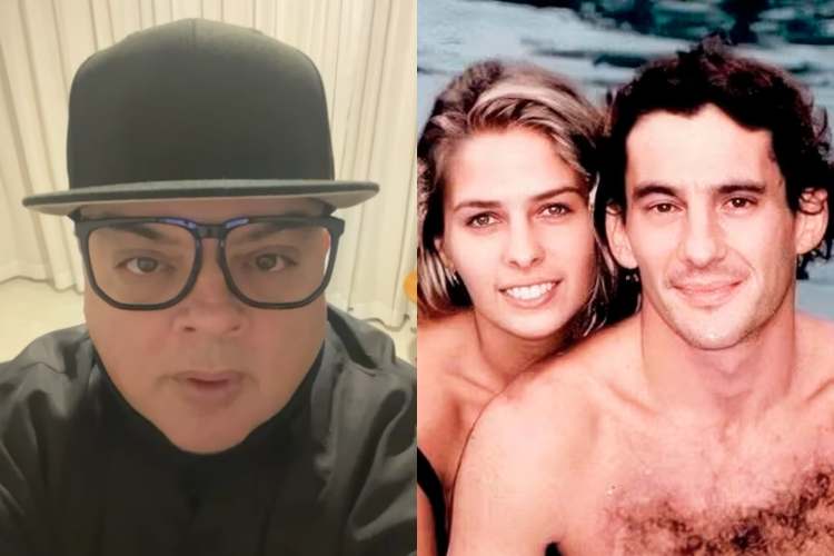 DJ Zé Pedro sai em defesa de Adriane Galisteu e afirma: “Foi o grande amor de Ayrton Senna. O resto é ficção”