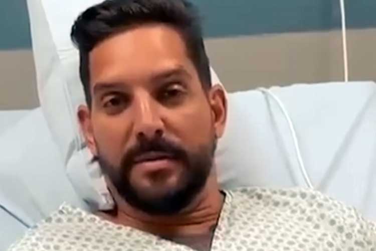 Felipe Pezzoni, vocalista da Banda Eva, passa por cirurgia de emergência e atualiza seu estado de saúde