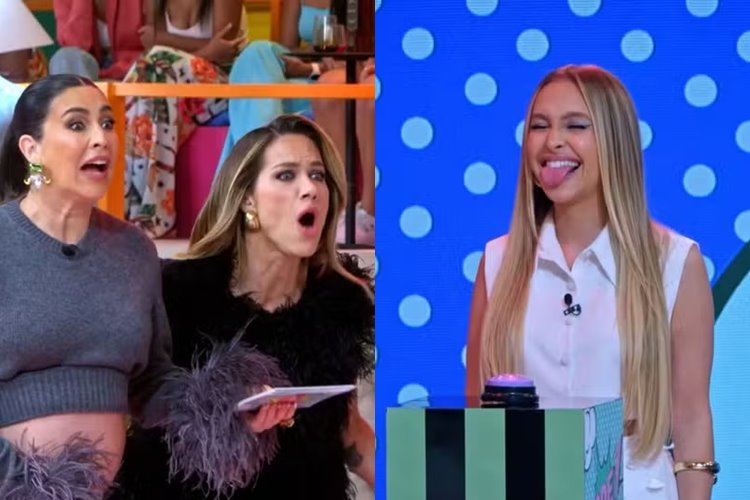 Na cara de Gio Ewbank, Carla Diaz revela crush em Bruno Gagliasso: “sinceridade é tudo”