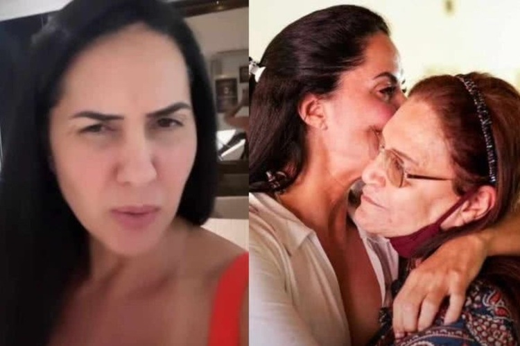 Graciele Lacerda gera polêmica e é acusada de humilhar a sogra, mãe de Zezé: “Maldosa”