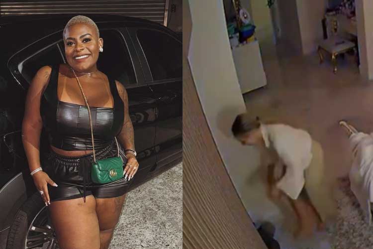 Jojo Todynho escorrega, leva tombo e momento viraliza: ‘Quando o date avisa’