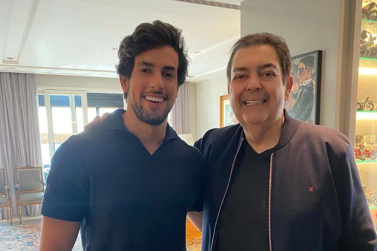 Genro de Faustão faz homenagem ao apresentador, que está completando 74 anos: “Conselheiro e amigo”