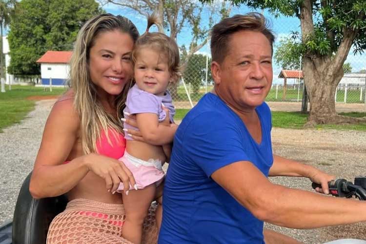 Neta de Leonardo faz pedido especial ao avô em seu aniversário: ‘Por favor!’