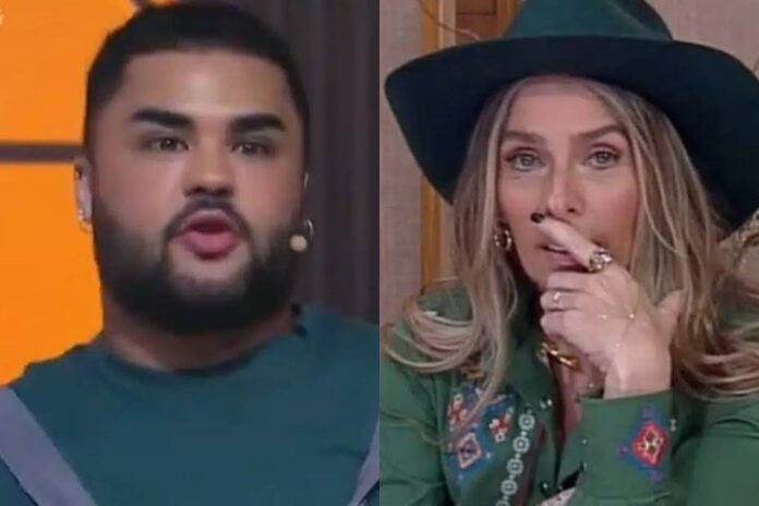 Lucas Guedes e Adriane Galisteu
