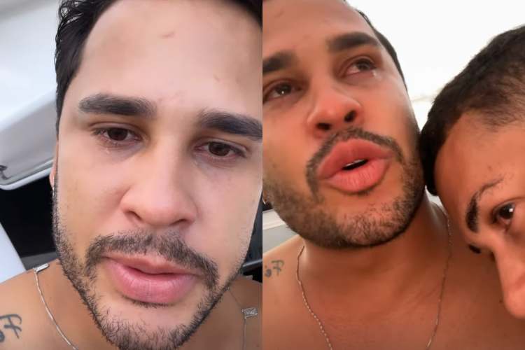 Lucas Guimarães surge chorando e revela que Carlinhos Maia ‘quase se afogou’ em rio: “Fiquei em estado de nervos”