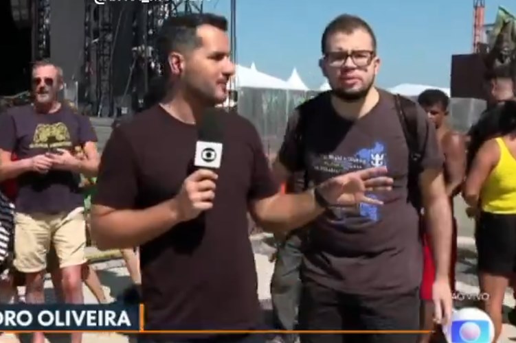 Globo corta manifestante revoltado com show de Madonna no Rio: “absurdo”